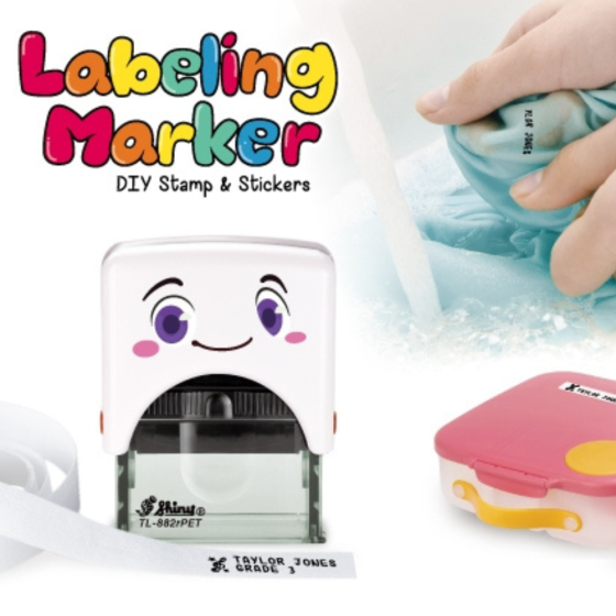 Shiny TL-882rPET Labelling Marker DIY Stamp and Stickers Kit